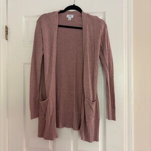 Old Navy Women's Dusty Rose Open Cardigan